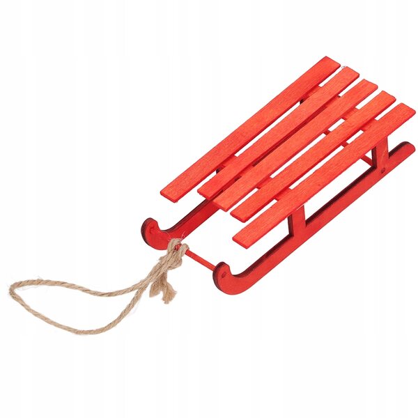 Miniature sghembe decorative in legno per casa delle bambole 12,5x4,4 cm
