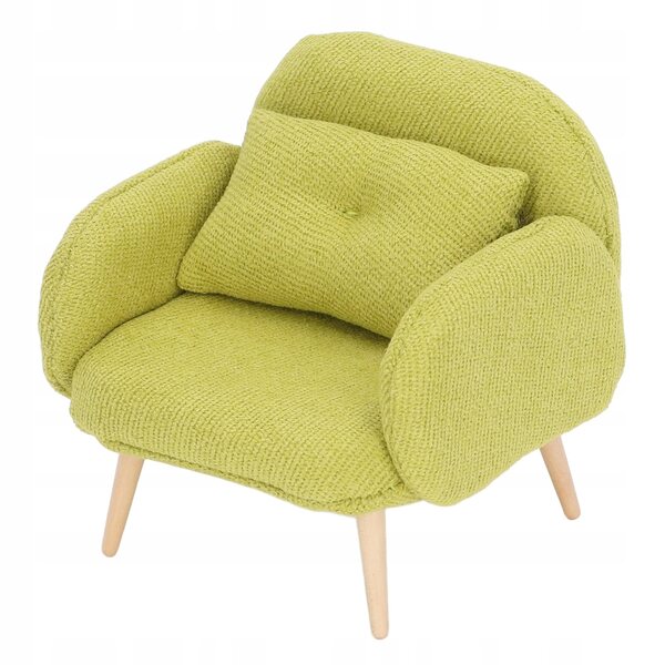 Puppensofa im Maßstab 1:12 mit modernem Design und einfacher Struktur