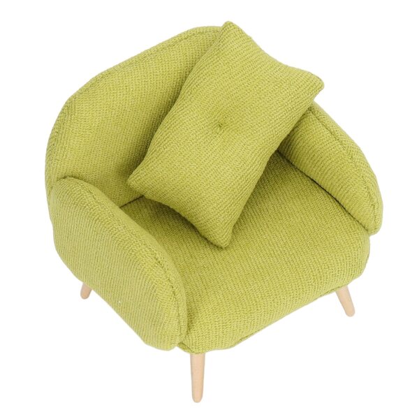 Puppensofa im Maßstab 1:12 mit modernem Design und einfacher Struktur