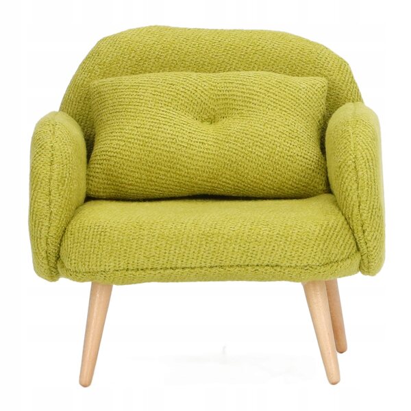 Puppensofa im Maßstab 1:12 mit modernem Design und einfacher Struktur