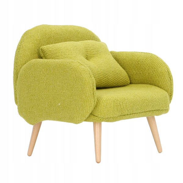 Puppensofa im Maßstab 1:12 mit modernem Design und einfacher Struktur