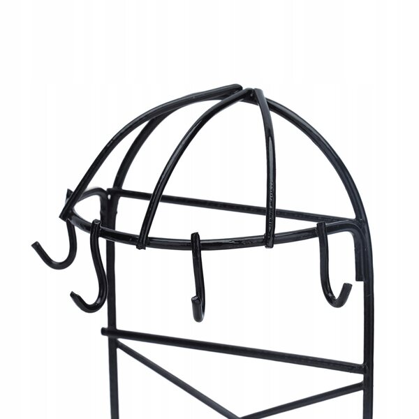 Miniatura Scaffale 1:12 per Casa delle Bambole in Metallo e Legno 18x6,5x4,5 cm