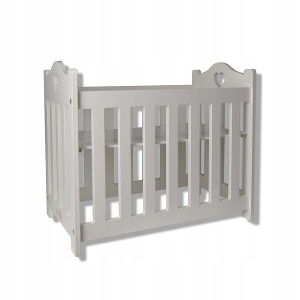 Happy Friend Doll Cot - Lettino per Bambole in Tessuto, 33 cm, per Bambini 3+