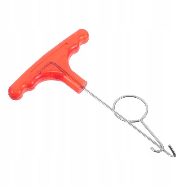 Set 2 utensili metallici per tensionare elastici e smontare teste di bambole
