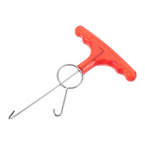 Set 2 utensili metallici per tensionare elastici e smontare teste di bambole