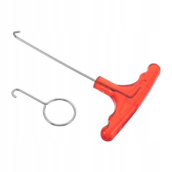 Set 2 utensili metallici per tensionare elastici e smontare teste di bambole