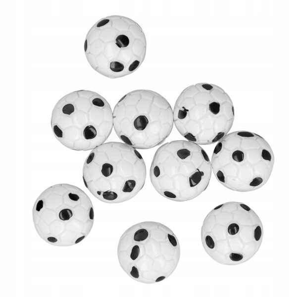 Set 10 Mini Palloni da Calcio in Scala 1:12 per Casa delle Bambole, Accessori Sportivi
