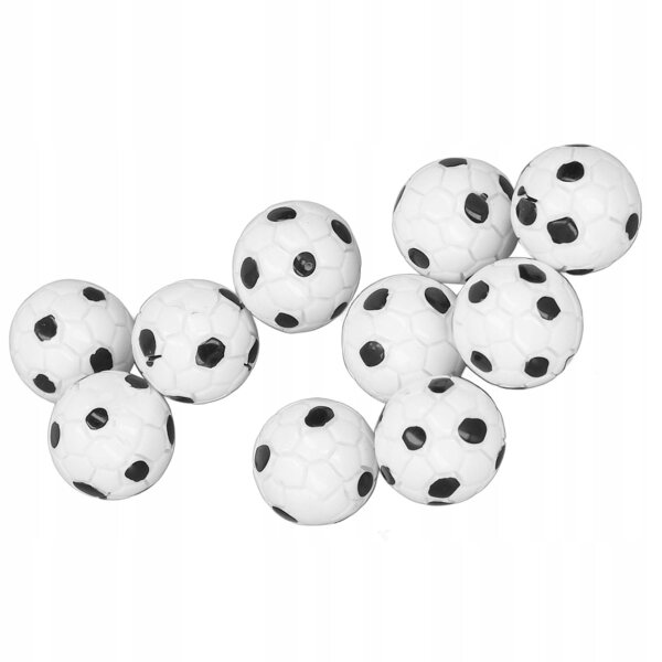 Set 10 Mini Palloni da Calcio in Scala 1:12 per Casa delle Bambole, Accessori Sportivi