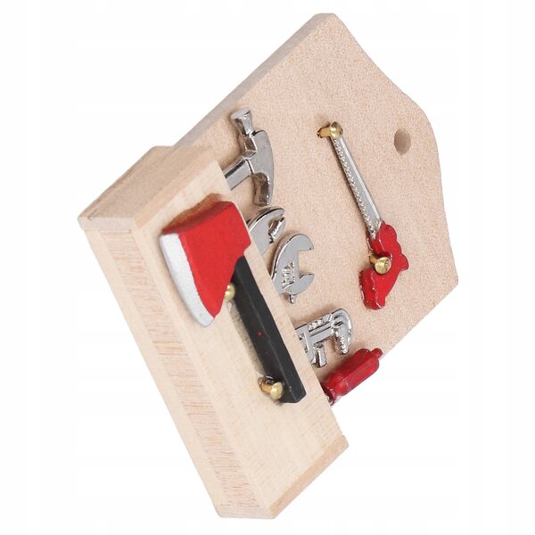 1:12 Miniaturwerkzeuge für Puppenhäuser mit realistischem und detailliertem Design