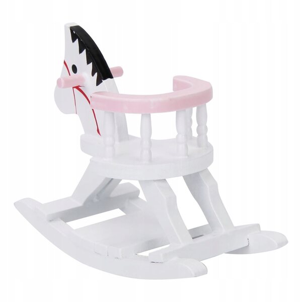 Miniatura Sedia in Legno per Hobbyhorse e Case delle Bambole Scala 1:12