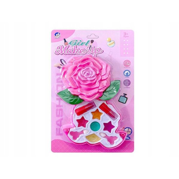 Rosa Puppen-Make-up-Set 17-teilig | Bigtoys-Gemälde, für Kinder ab 3 Jahren