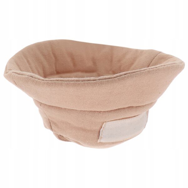 Stylischer khakifarbener Puppenhut, kleines Modeaccessoire für Vinylpuppen