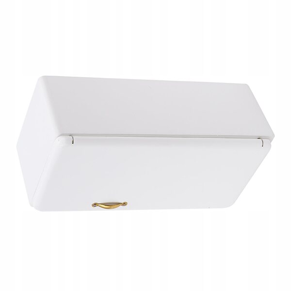 Mini frigorifero bianco 1:12 per casa delle bambole, accessorio cucina moderno