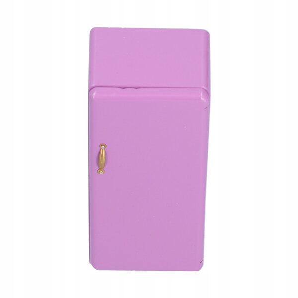 1:12 Mini-Holzkühlschrank für Puppenhaus, realistische und langlebige Dekoration