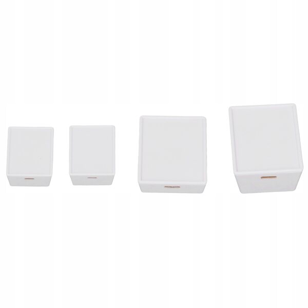 Set aus 4 Puppenhaus-Aufbewahrungsboxen mit perfekten Details