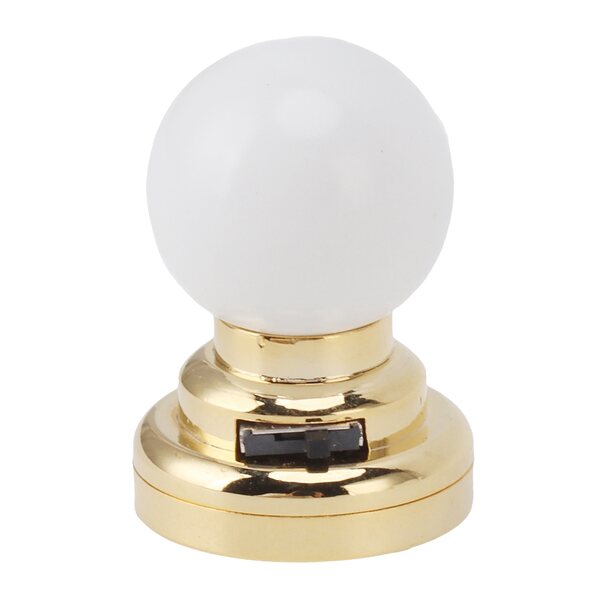 1:12 domek dla lalek miniaturowy model lampy sufitowej okrągła lampa 1I