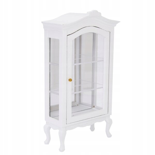Puppenhaus 1:12 Miniatur aus weißem dreischichtigem Holz mit transparentem Fenster