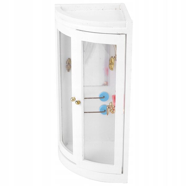 Miniature in legno per casa delle bambole 1:12 - accessorio bagno con doccia
