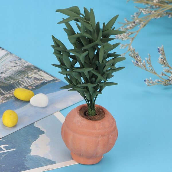 Miniatura 1:12 Pianta Bonsai per Casa delle Bambole Decorazione Realistica