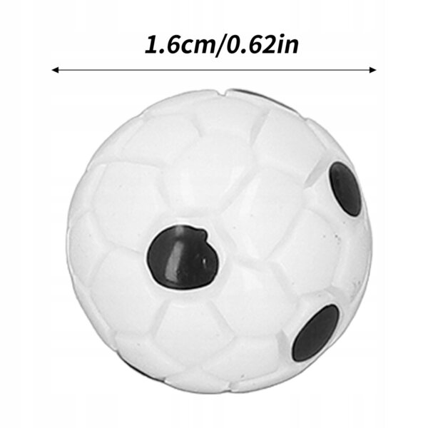 Set mit 10 Mini-Fußbällen im Maßstab 1:12 für Puppenhäuser, realistische Sportdekoration