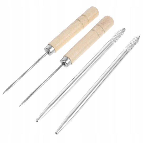 Professionelles Set zur Pflege und Reparatur von Puppenhaaren mit Holzgriff