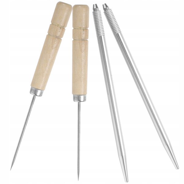 Professionelles Set zur Pflege und Reparatur von Puppenhaaren mit Holzgriff