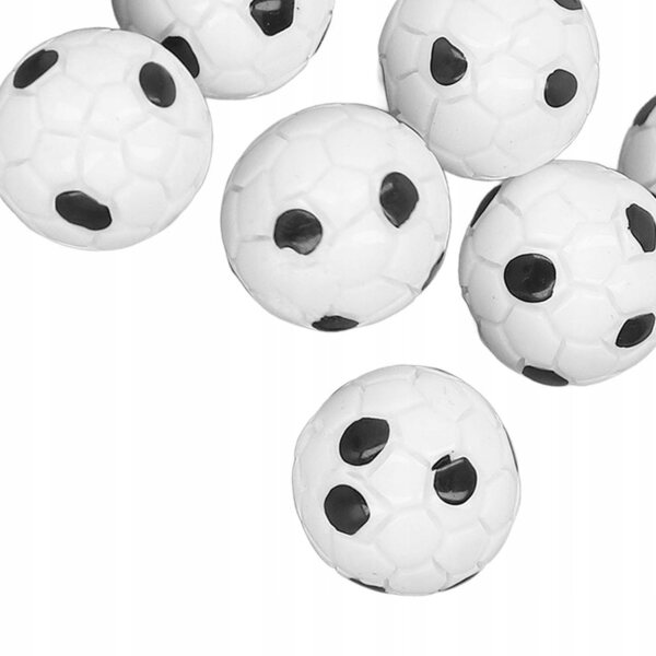 Set 10 Mini Palline da Calcio 1:12 Accessori Casa delle Bambole Realistici