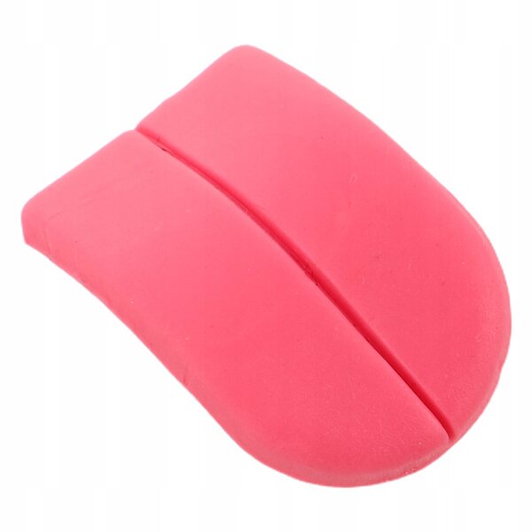 Realistico linguetta rosa in resina per bambole e peluche fai da te