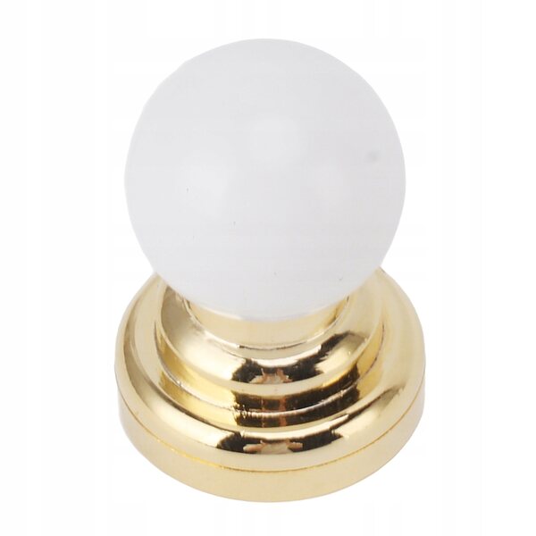 1:12 domek dla lalek miniaturowy model lampy sufitowej okrągła lampa T8