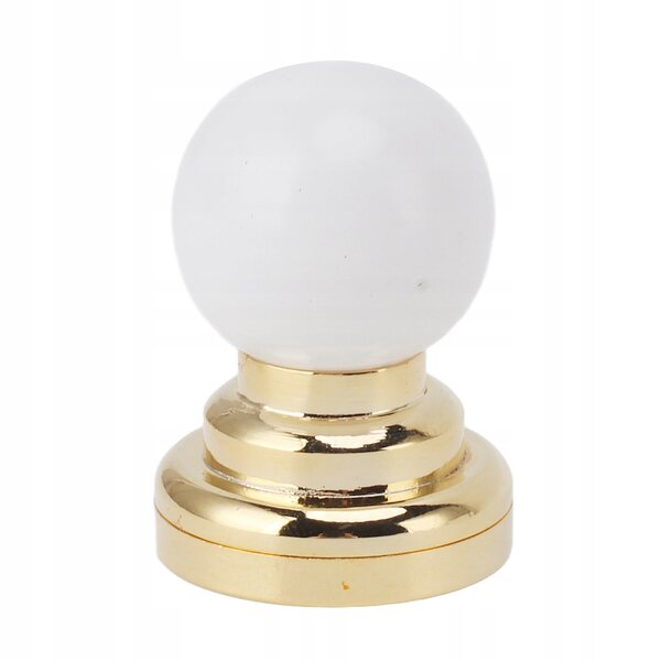 1:12 domek dla lalek miniaturowy model lampy sufitowej okrągła lampa T8