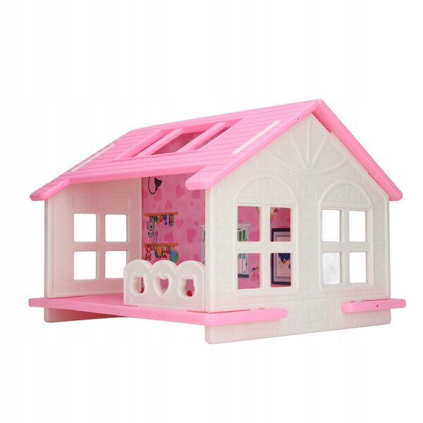 Puppenhaus-Miniatur-Set 1:12 mit Puppenhaus-Zubehör aus Kunststoff