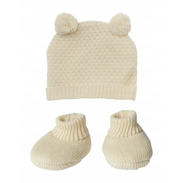HELESS Set vestiti per bambole in cotone biologico con cappello e scarpe
