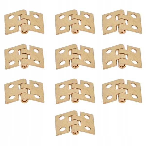 Miniatur-Metallscharnier-Set für Puppenhäuser und kleine Projekte