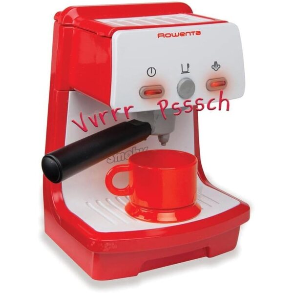 Ekspress-Kaffeemaschine für Kinder mit Geräuschen, Tasse und Zubehör, ab 3 Jahren