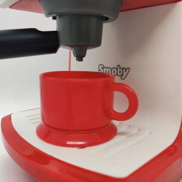 Ekspress-Kaffeemaschine für Kinder mit Geräuschen, Tasse und Zubehör, ab 3 Jahren