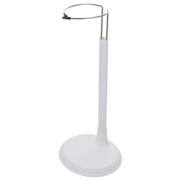 Supporto per bambola bianco 45 cm con altezza regolabile e base stabile