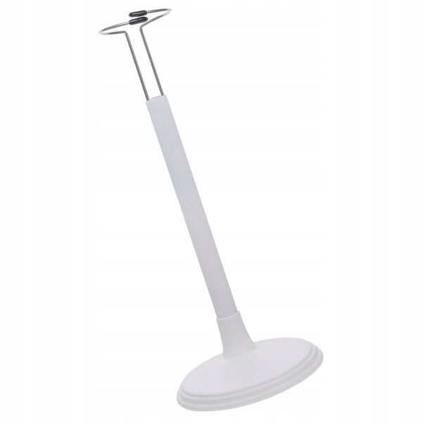 Supporto per bambola bianco 45 cm con altezza regolabile e base stabile