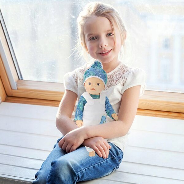 Ubranka per bambole 35-43 cm tema dinosauro, regalo ideale per bambini