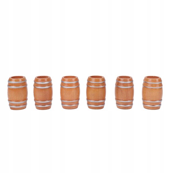 Miniature in legno vintage: piccole botti da birra per decorazioni e collezioni