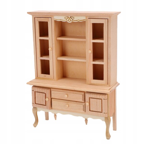1:12 Holzmöbelminiatur für Puppenhaus, unbemalt, anpassbar