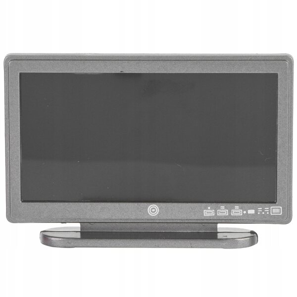 Mini Televisore LCD 1:12 per Casa delle Bambole Accessorio Moderno Decorativo