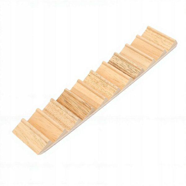 Miniatur-Holztreppe im Maßstab 1:12 unbemalt für Puppenhäuser