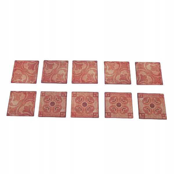 Miniature pavimenti in legno realistici per case delle bambole 1/12 - set 60 pezzi