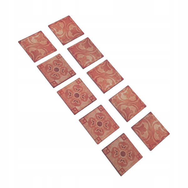 Miniature pavimenti in legno realistici per case delle bambole 1/12 - set 60 pezzi