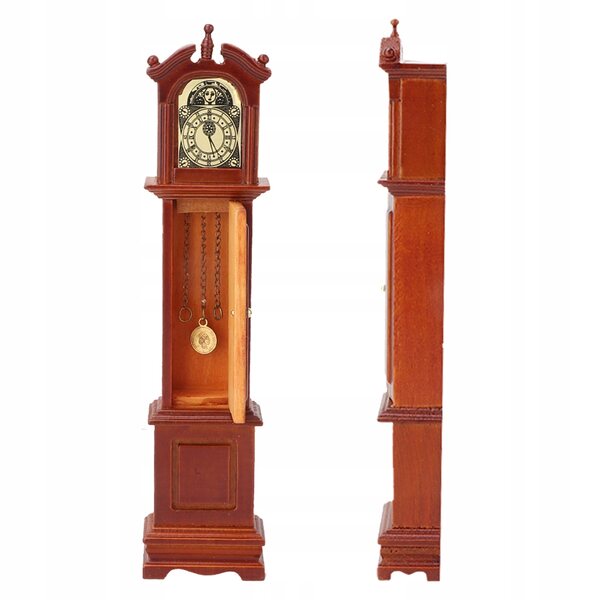 Miniatur-Standuhr im Vintage-Stil für elegante Wohnzimmerdekoration
