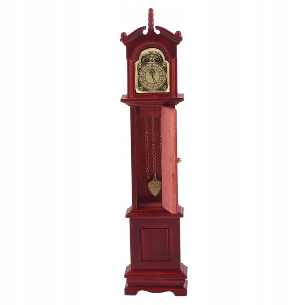 Miniatur-Standuhr im Vintage-Stil für elegante Wohnzimmerdekoration