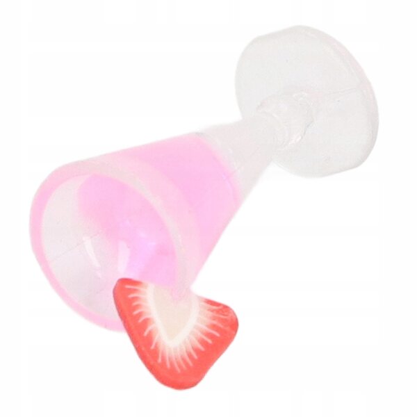 Set 20 Mini Cocktail per Casa delle Bambole 1:12, Accessori Decorativi di Resina