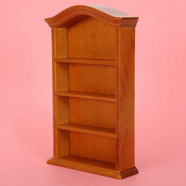 Miniatura mobili in legno 1:12 per casa delle bambole - elegante scaffale
