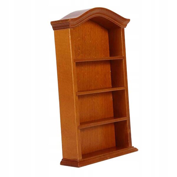 Miniatura mobili in legno 1:12 per casa delle bambole - elegante scaffale