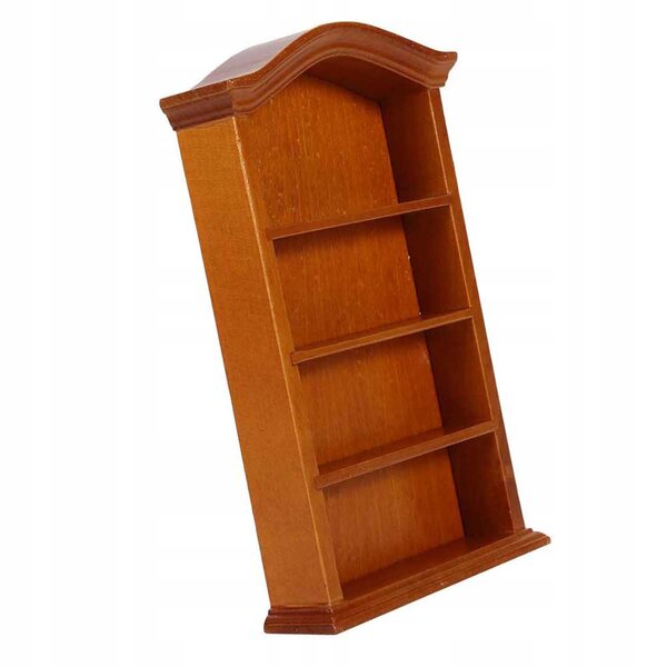 Miniatura mobili in legno 1:12 per casa delle bambole - elegante scaffale